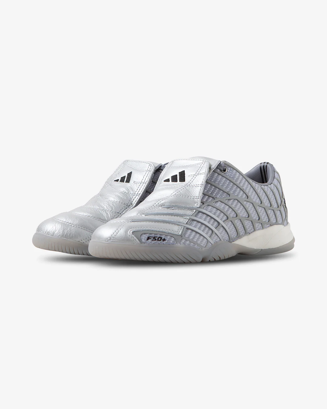 adidas F50 Sala Silver Metallic/Grey Three - Image 2