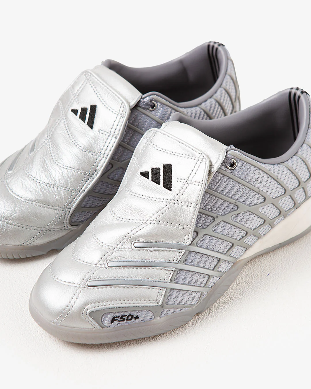adidas F50 Sala Silver Metallic/Grey Three - Image 4