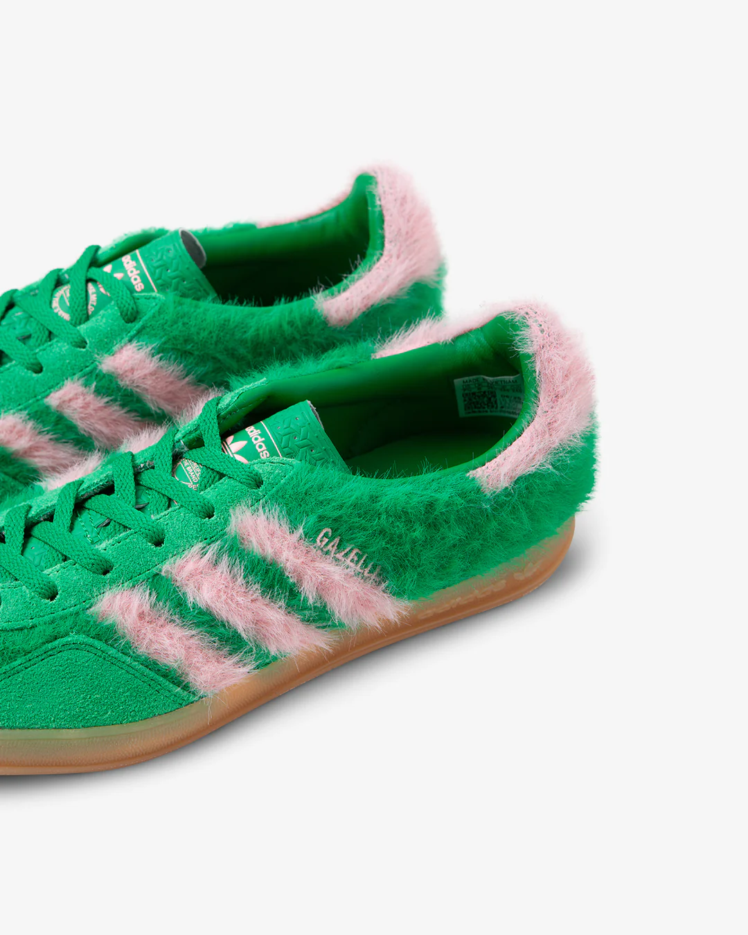 adidas Gazelle Indoor Wmns Green Glow/Pink - Image 2