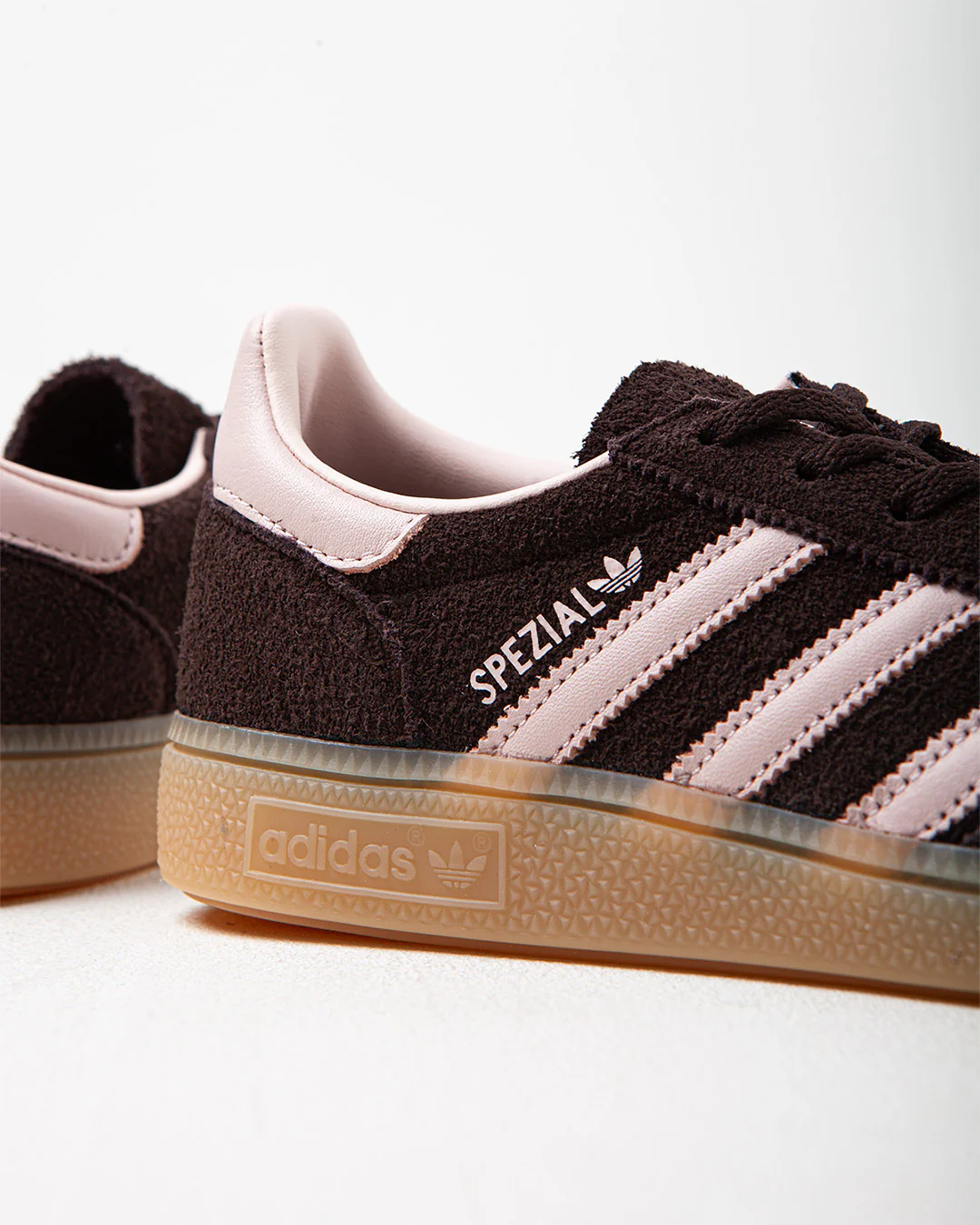 adidas Handball Spezial Aurora Coffee/Sandy Pink - Image 4