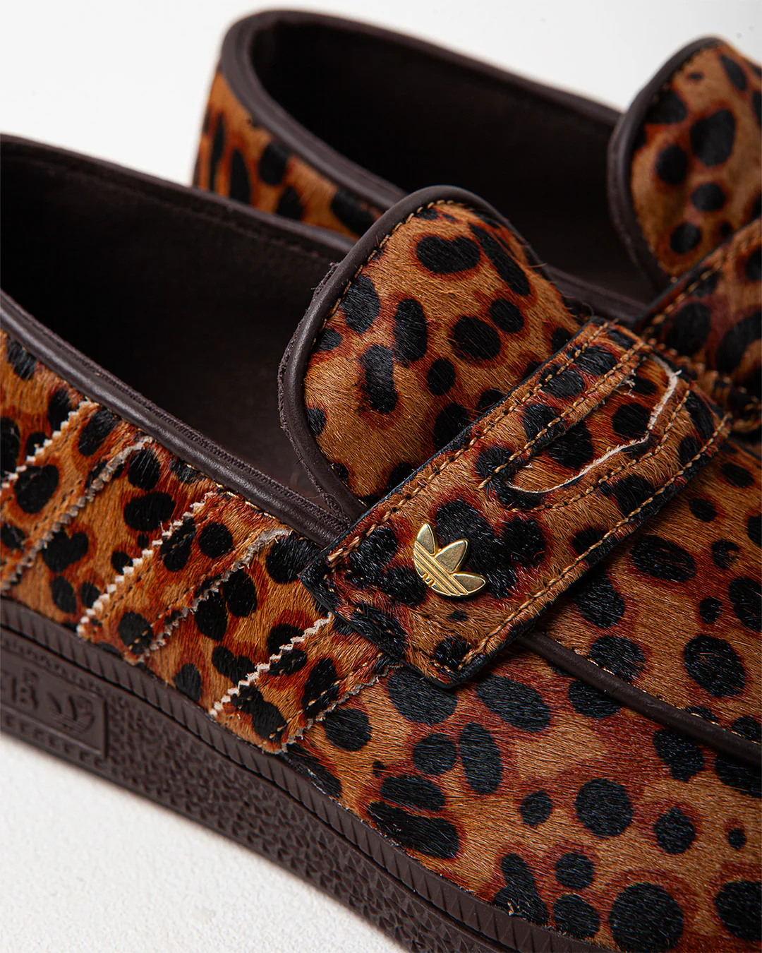adidas Handball Spezial Loafer Leopard/Dark Brown - Image 4