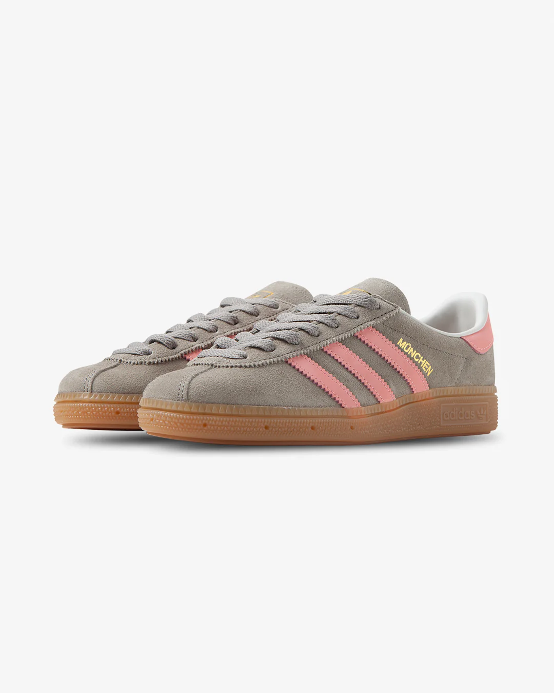adidas Muenchen Silver Pebble/Glow Pink - Image 2