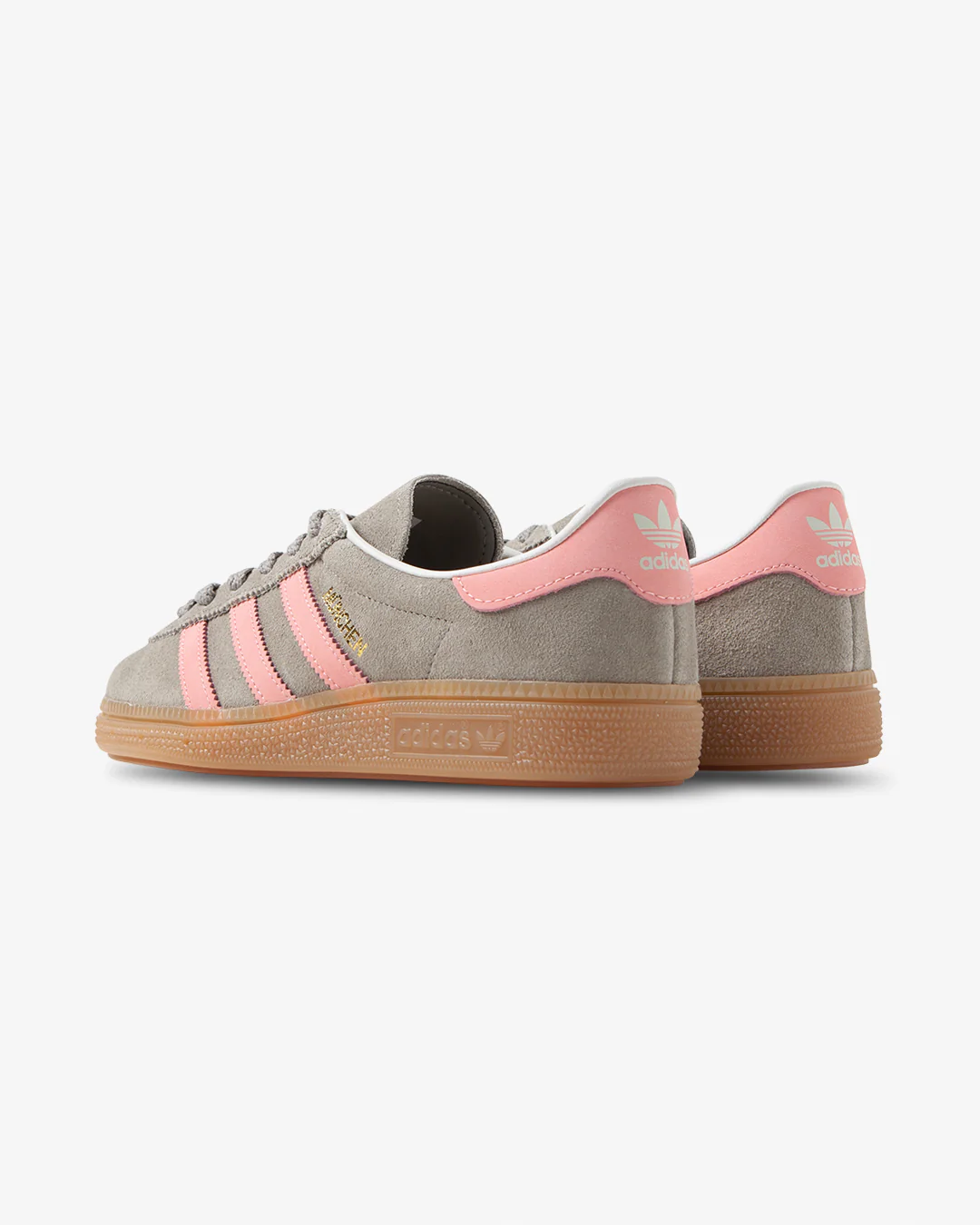 adidas Muenchen Silver Pebble/Glow Pink - Image 3