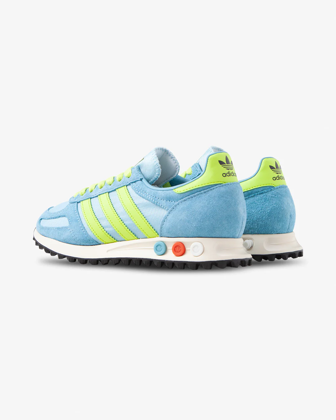 adidas Originals LA Trainer OG Blue/Semi Solar Yellow - Image 3