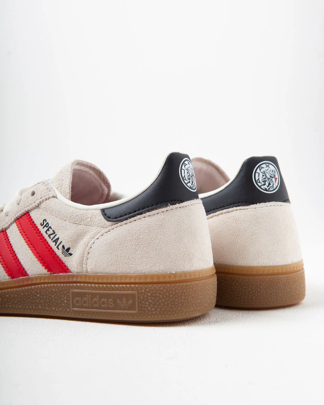 adidas x Ajax Handball Spezial Off White/Red - Image 4