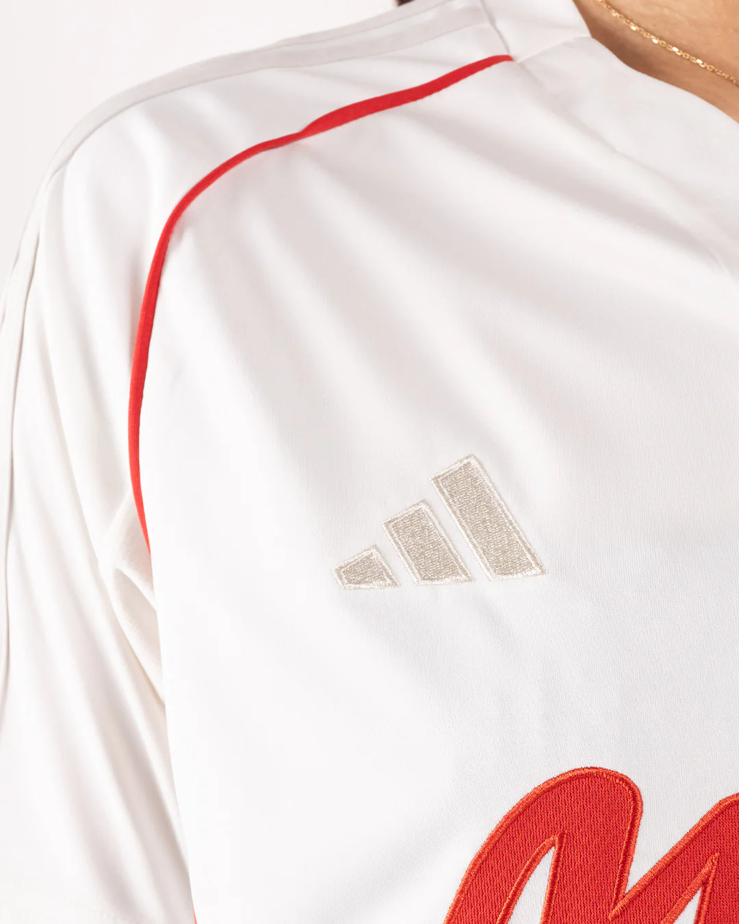 adidas x Ajax US Shirt Off White/Red - Image 5