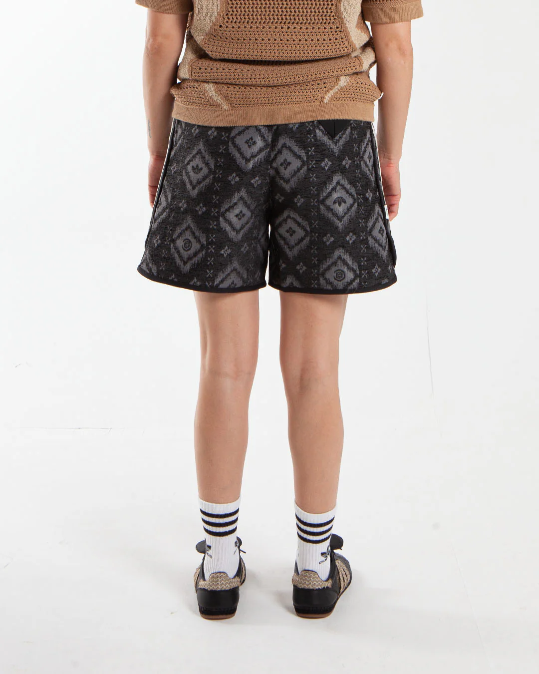 adidas x CLOT Heritage Print Short Carbon - Image 3