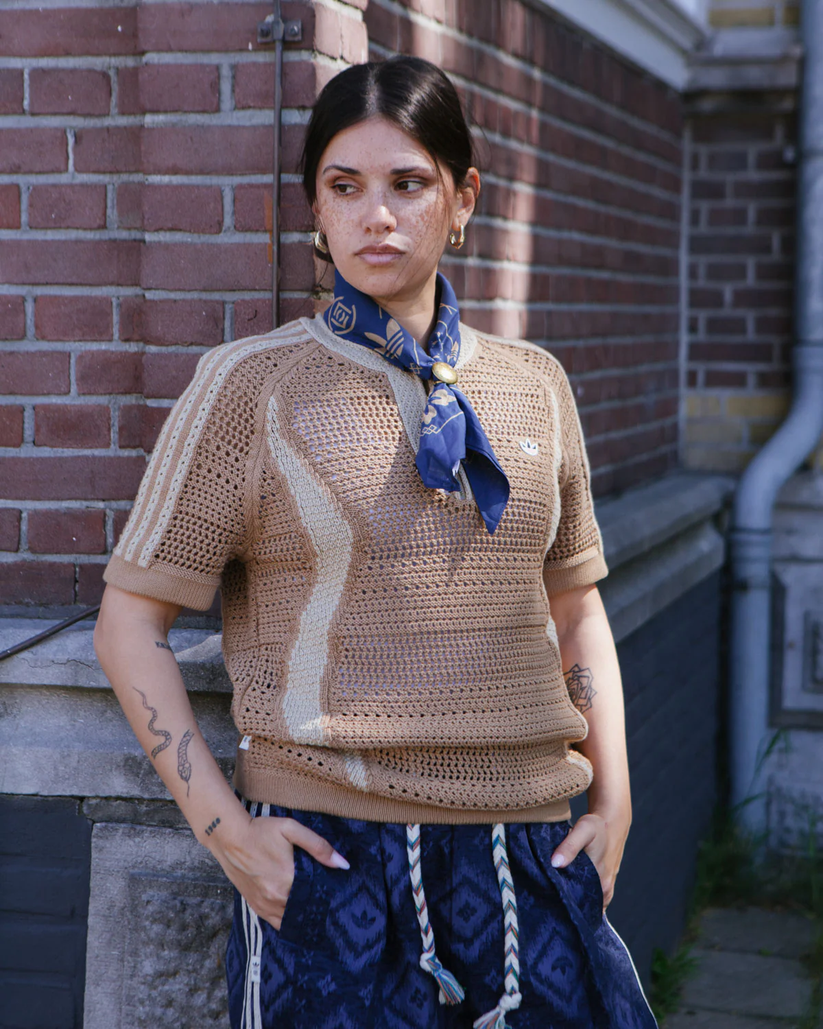 adidas x CLOT Knit Jersey Cardboard - Image 8