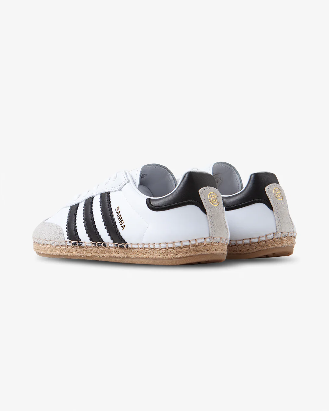 adidas x CLOT Samba Espadrille White/Black - Image 3