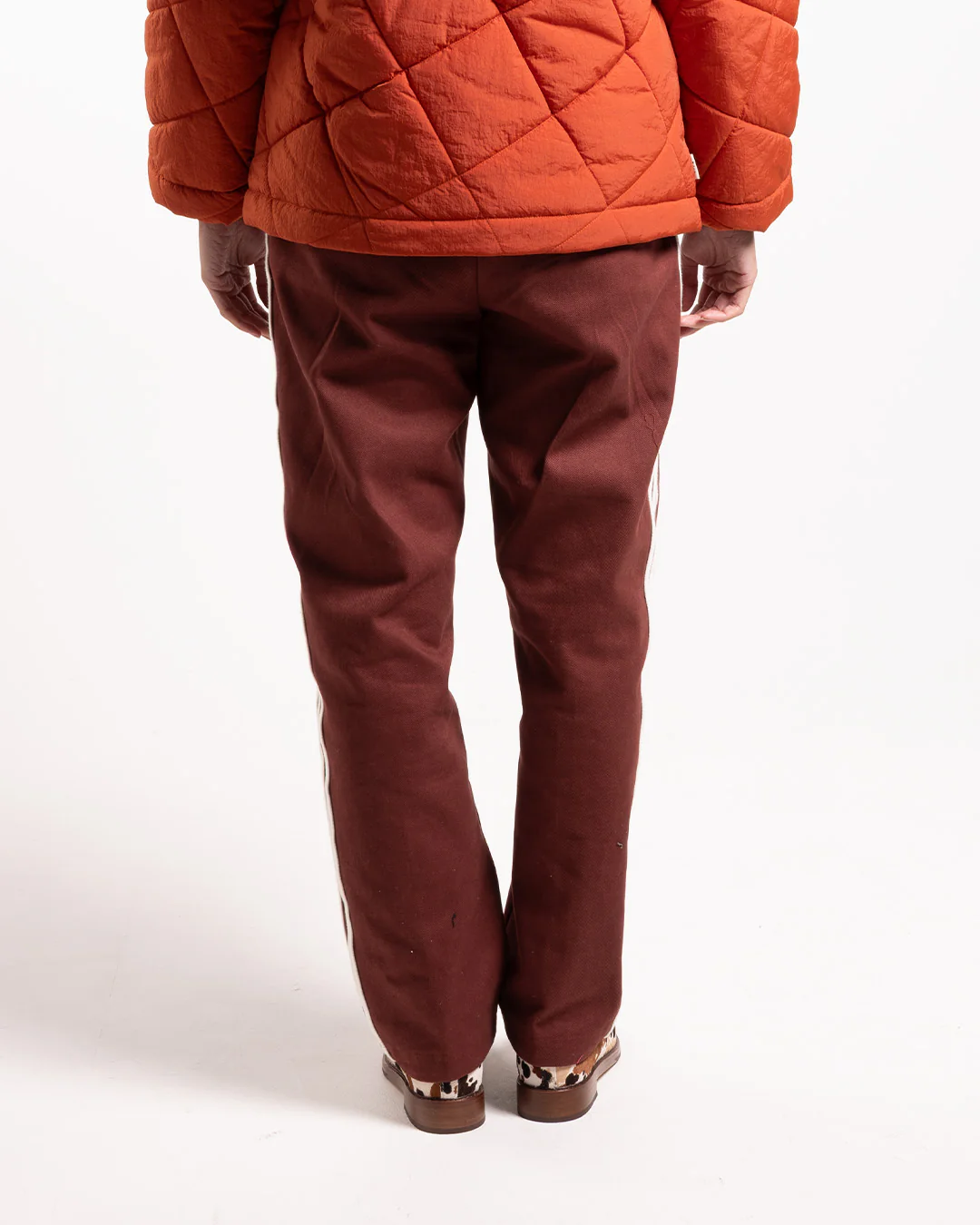 adidas x CLOT Track Pant Fox Brown - Image 3