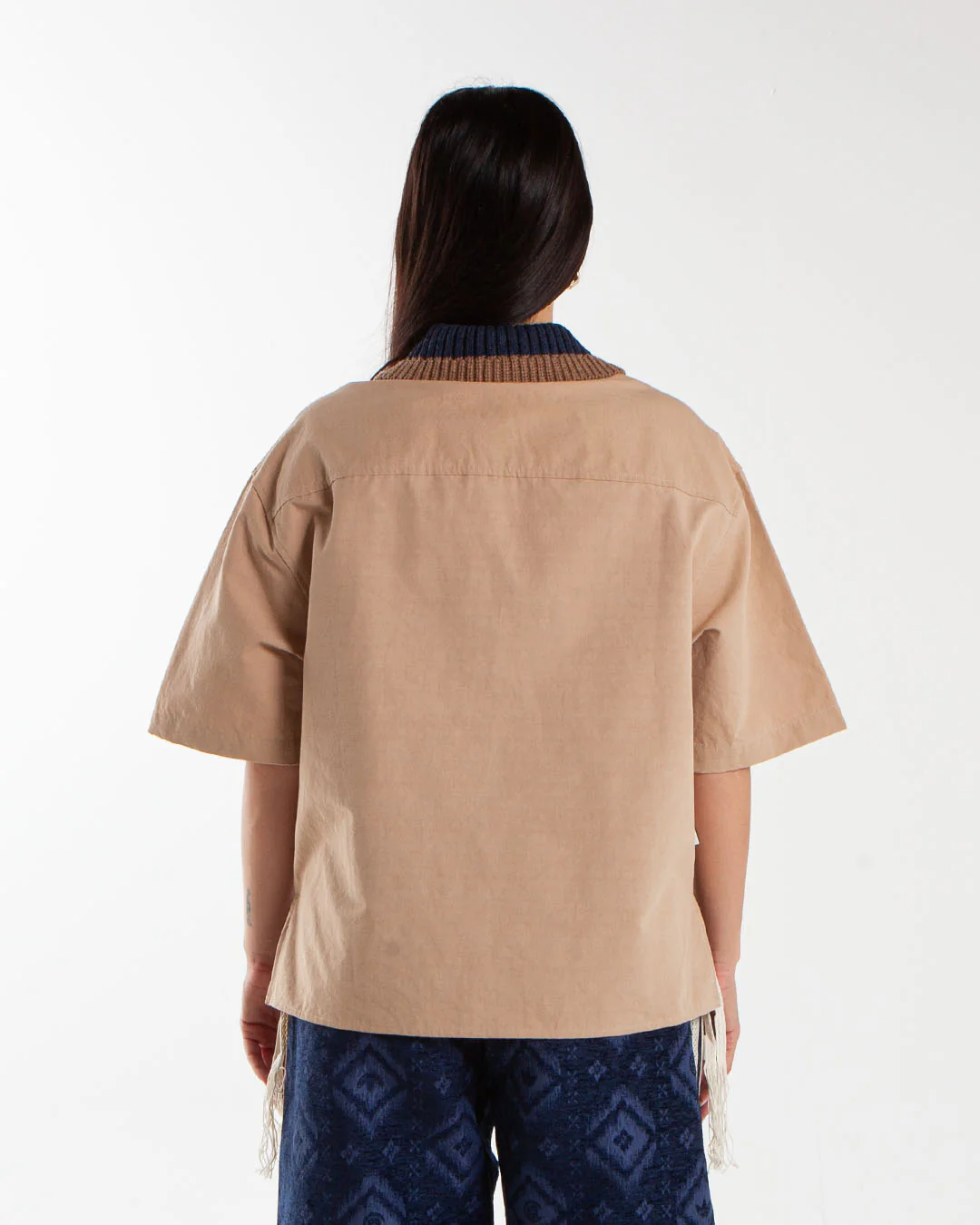adidas x CLOT Utility Shirt Warm Sand - Image 3