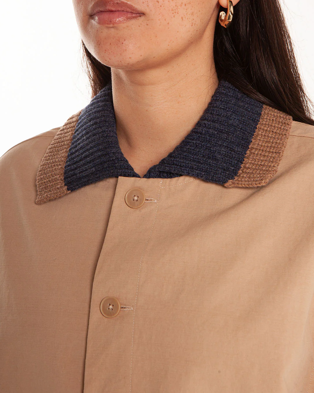 adidas x CLOT Utility Shirt Warm Sand - Image 4