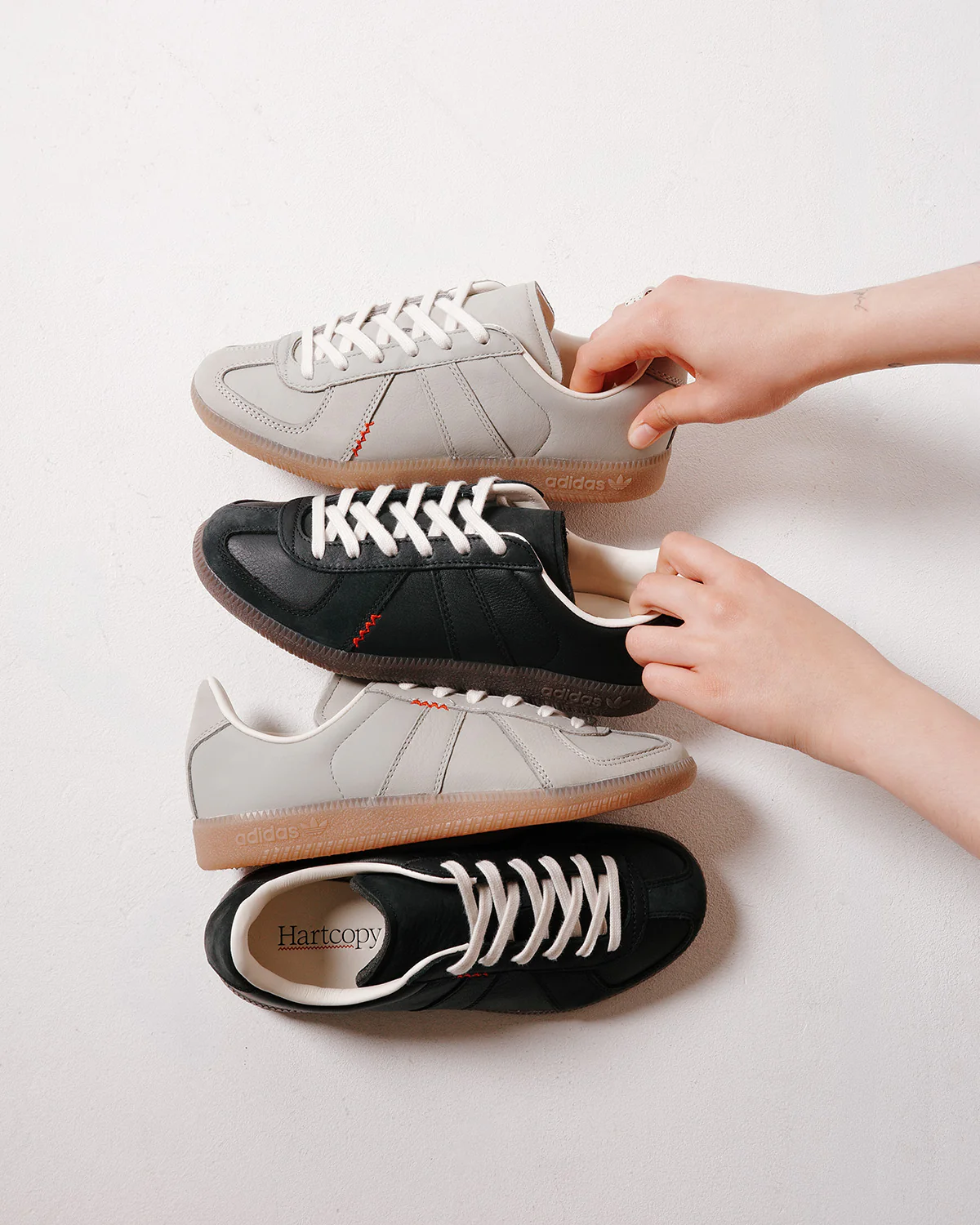 adidas x Hartcopy BW Army Sesame/Chalk White - Image 6