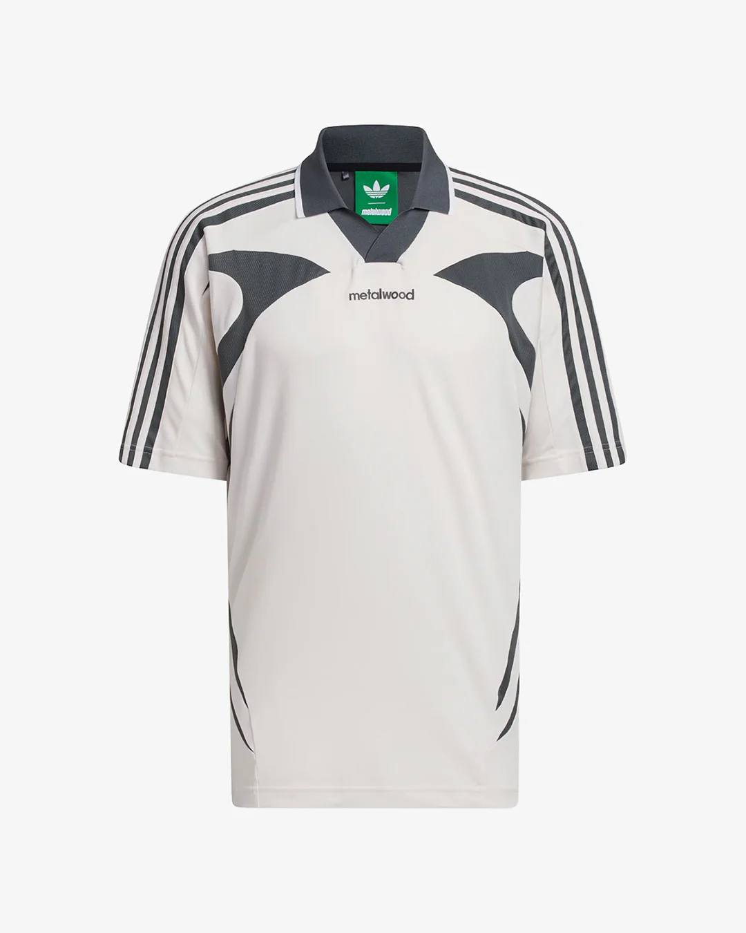 adidas x METALWOOD Polo Chalk White - Image 5