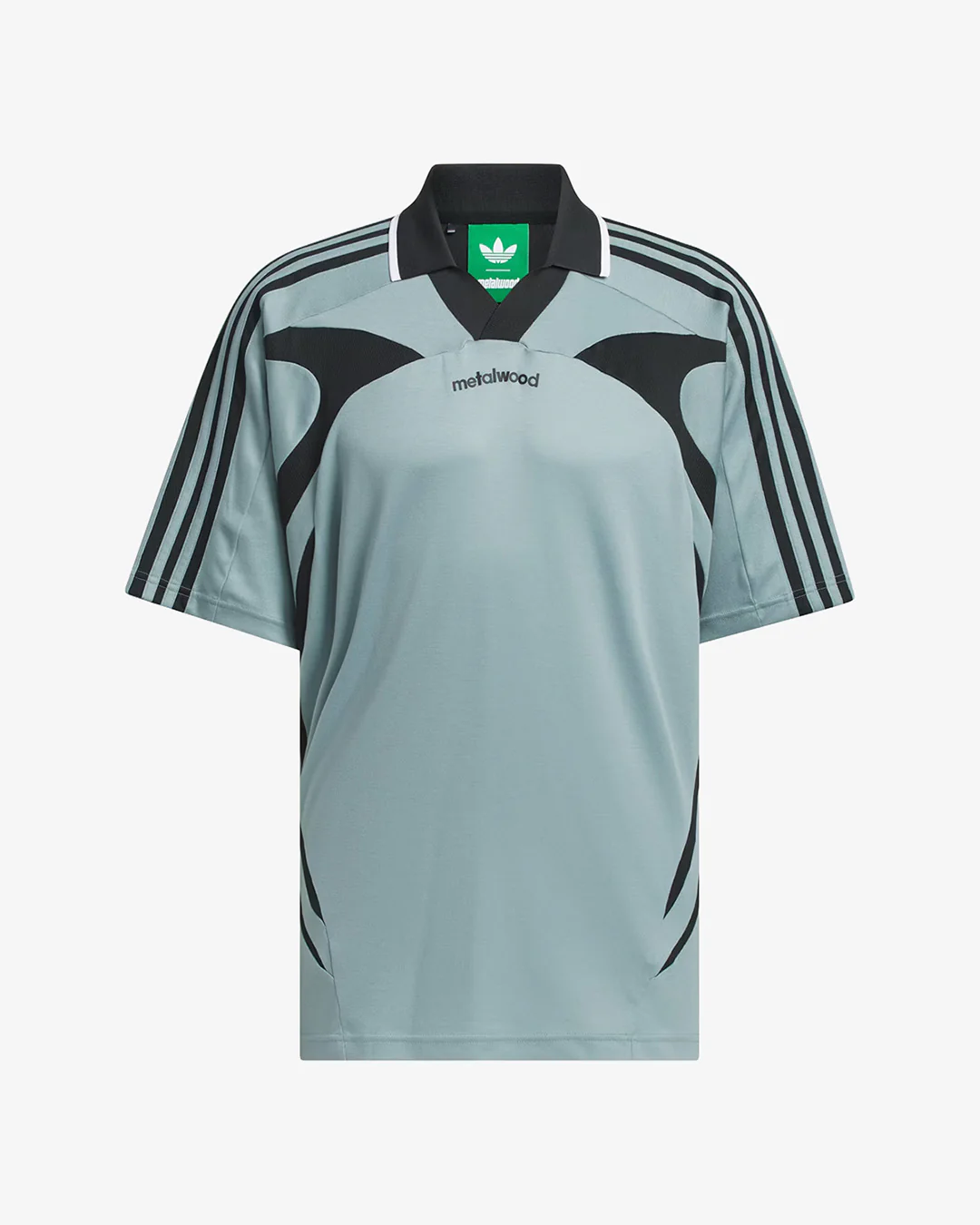 adidas x METALWOOD Polo Green Earth - Image 5