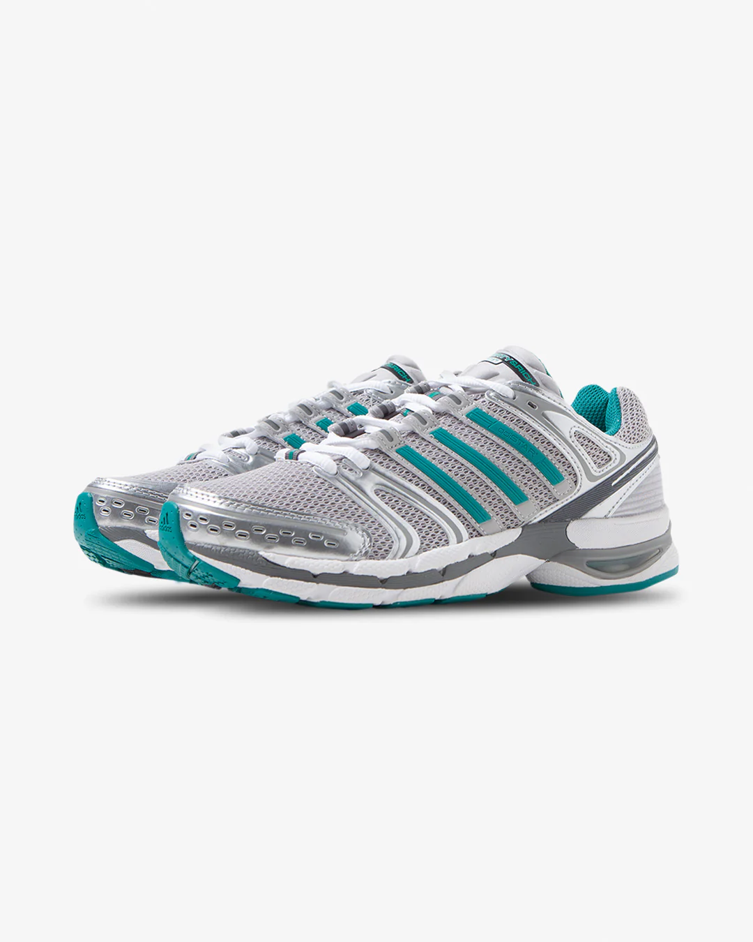 adidas x Sporty & Rich Adistar Control 5 Grey/Pure Teal - Image 2