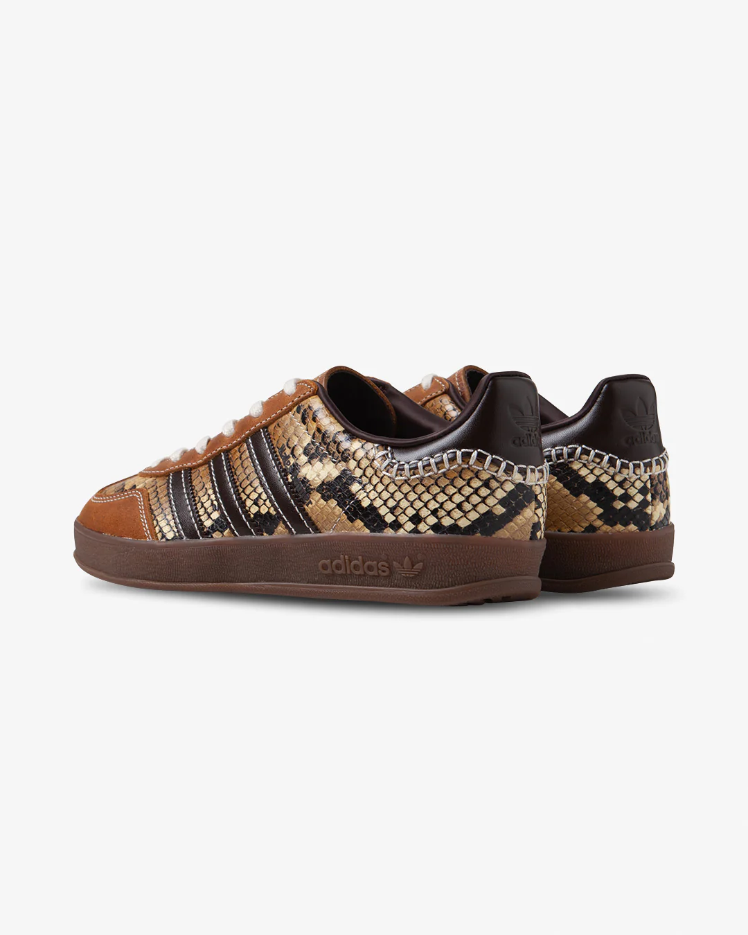 adidas x Wales Bonner Gazelle Snake Supplier Colour/Dark Brown - Image 3