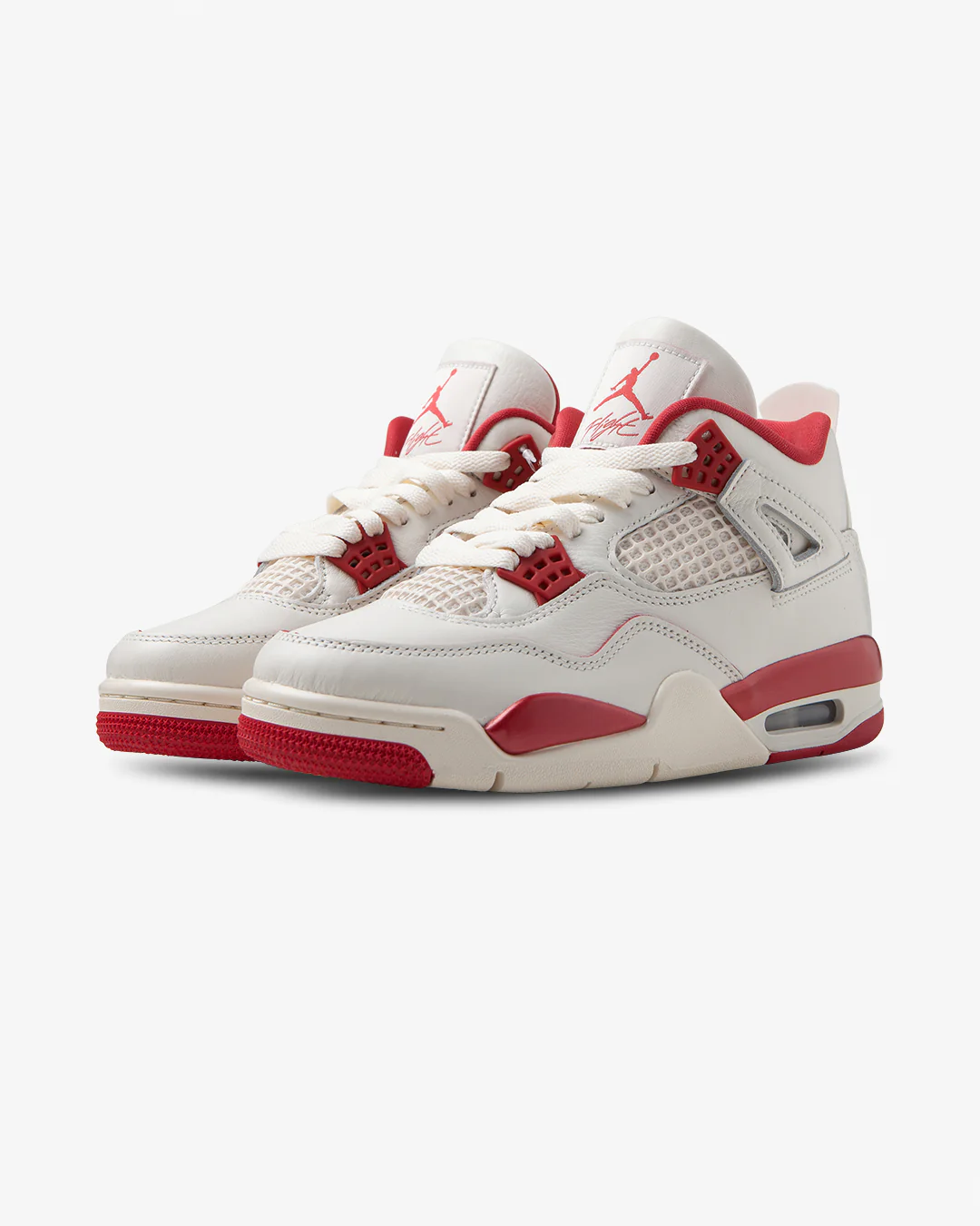 Air Jordan 4 Retro W Pale Ivory/Sierra Red 'Valentines Day 2026' - Image 2