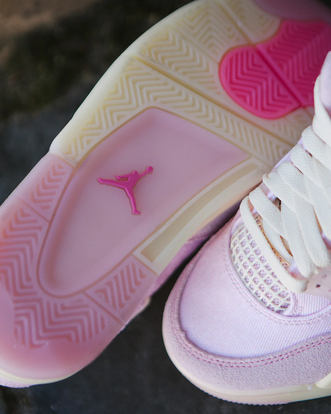 Air Jordan 4 Retro W Pearl Pink/Iced Carmine - Image 5