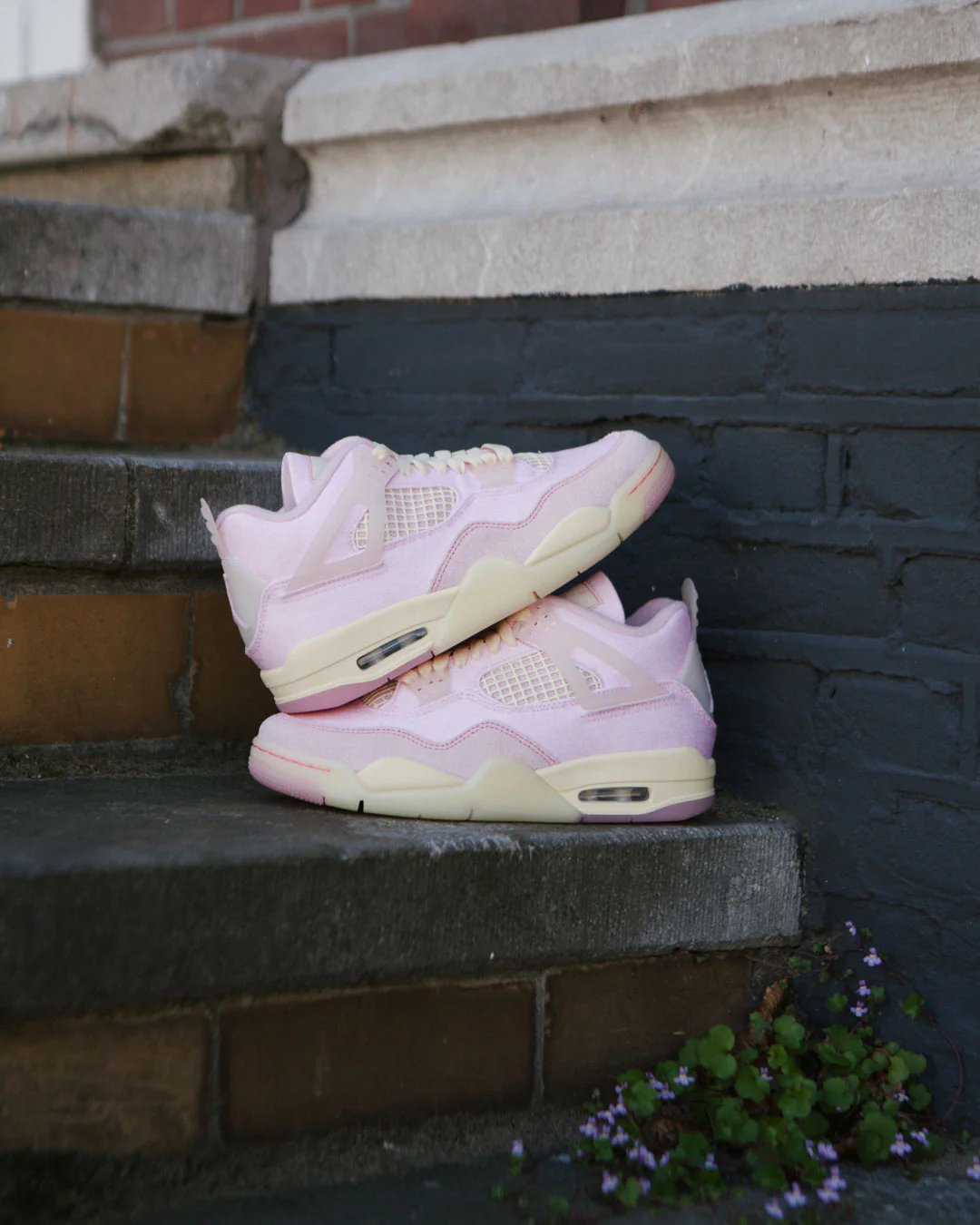 Air Jordan 4 Retro W Pearl Pink/Iced Carmine - Image 6
