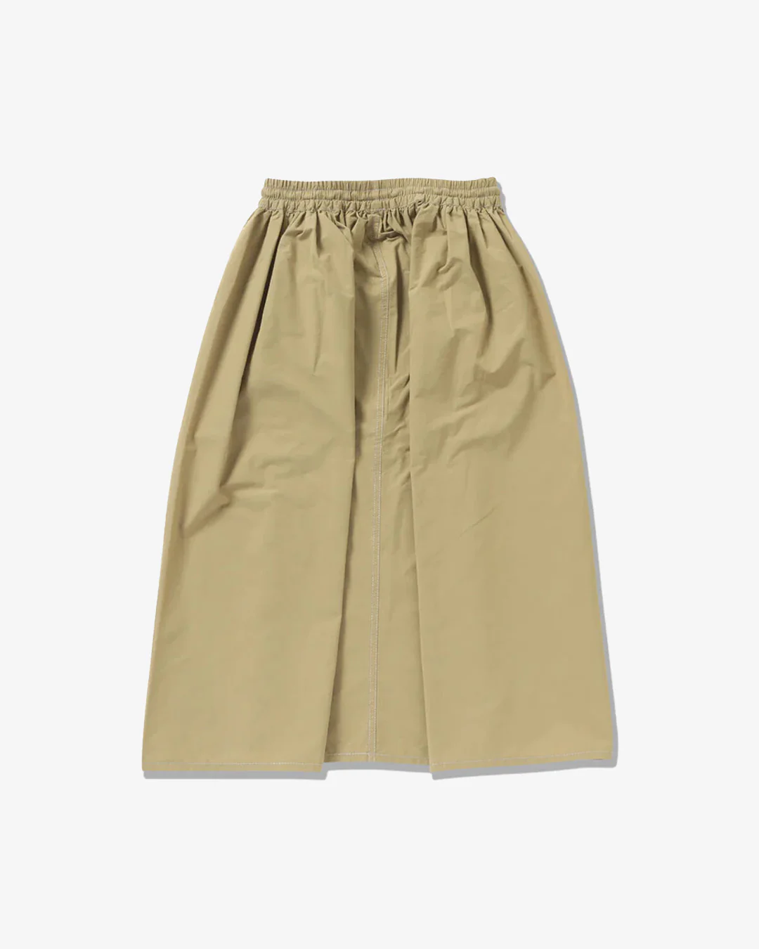 and wander CORDURA Cotton Rip Skirt Beige - Image 5