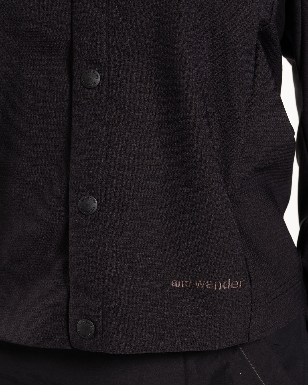 and wander Dolman Cardigan Black - Image 5