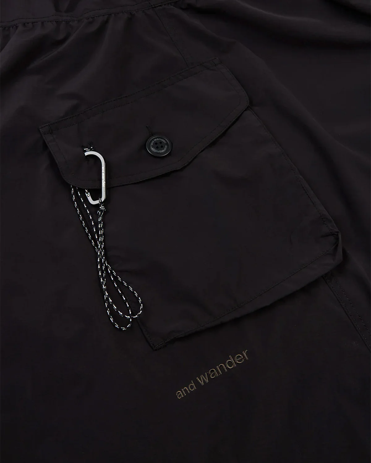 and wander Oversized Cargo Dress Black - Image 6
