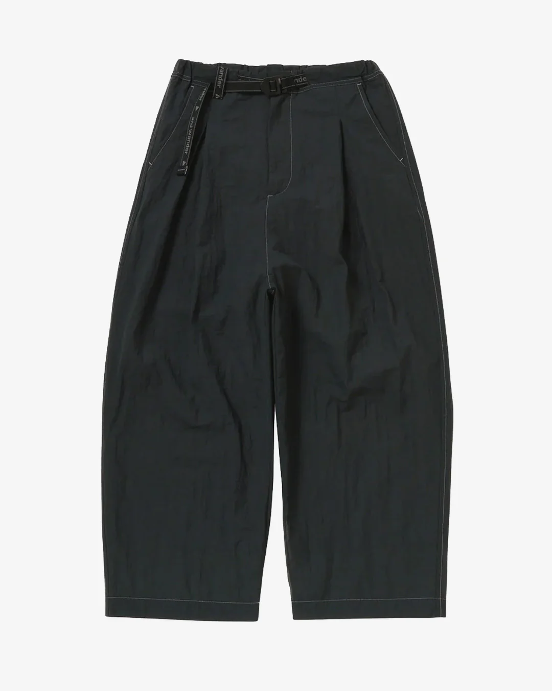 and wander Sheer Ripstop Sarouel Pants Charcoal - Image 4