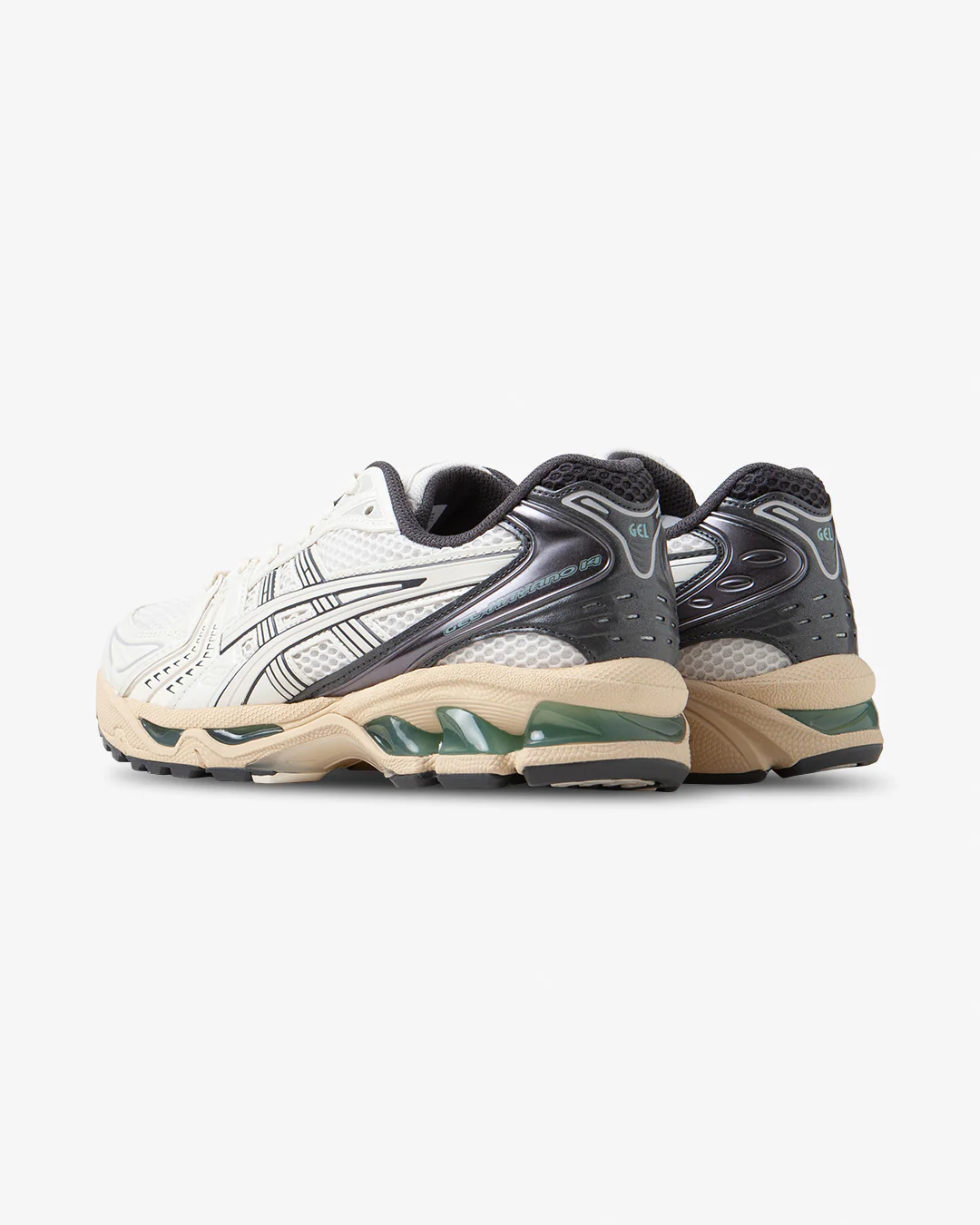 Asics Gel-Kayano 14 Cream/Obsidian Grey - Image 3