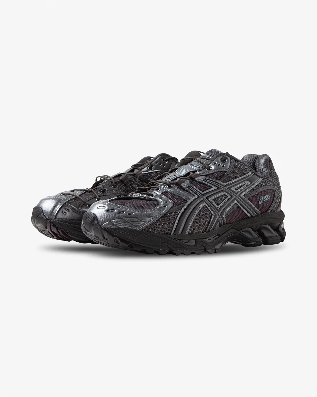 Asics Gel-Nimbus 10.1 x UNAFFECTED Gunmetal/Black - Image 2