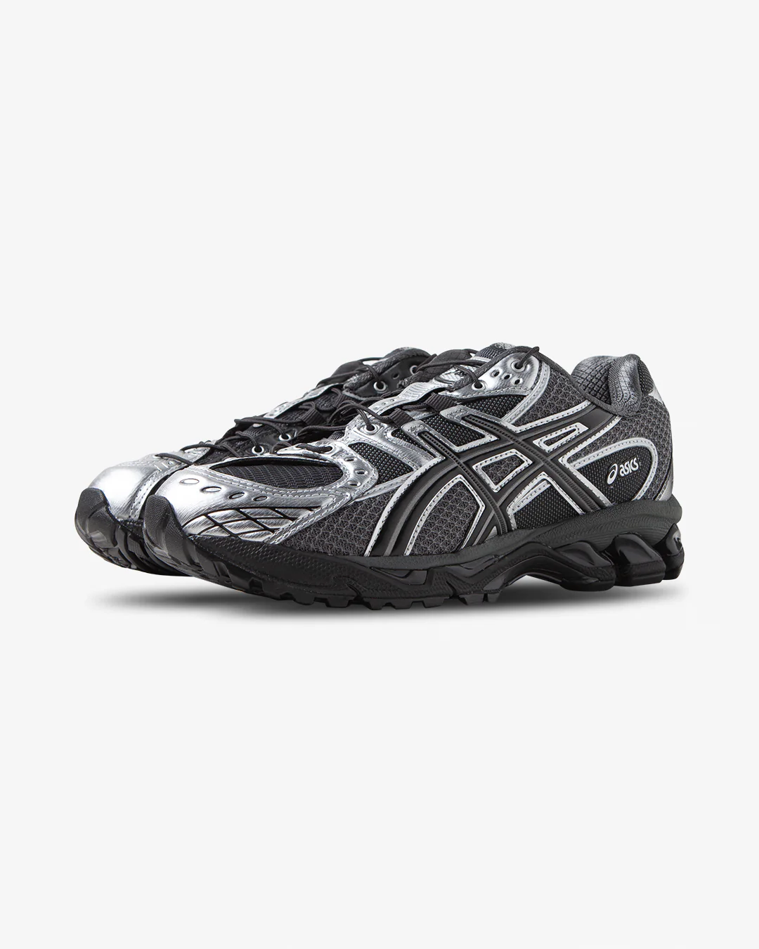 Asics Gel-Nimbus 10.1 x UNAFFECTED Silver/Black - Image 2