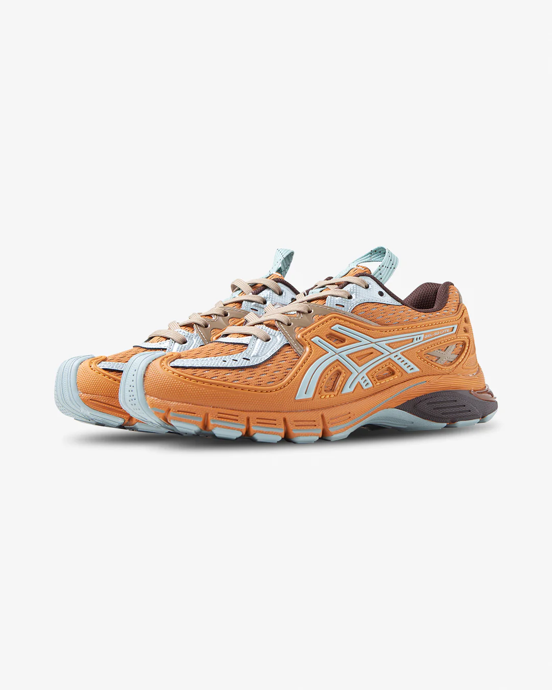 Asics UB12-S Gel-SD-Lyte Dolphin Grey/Rust Orange - Image 2