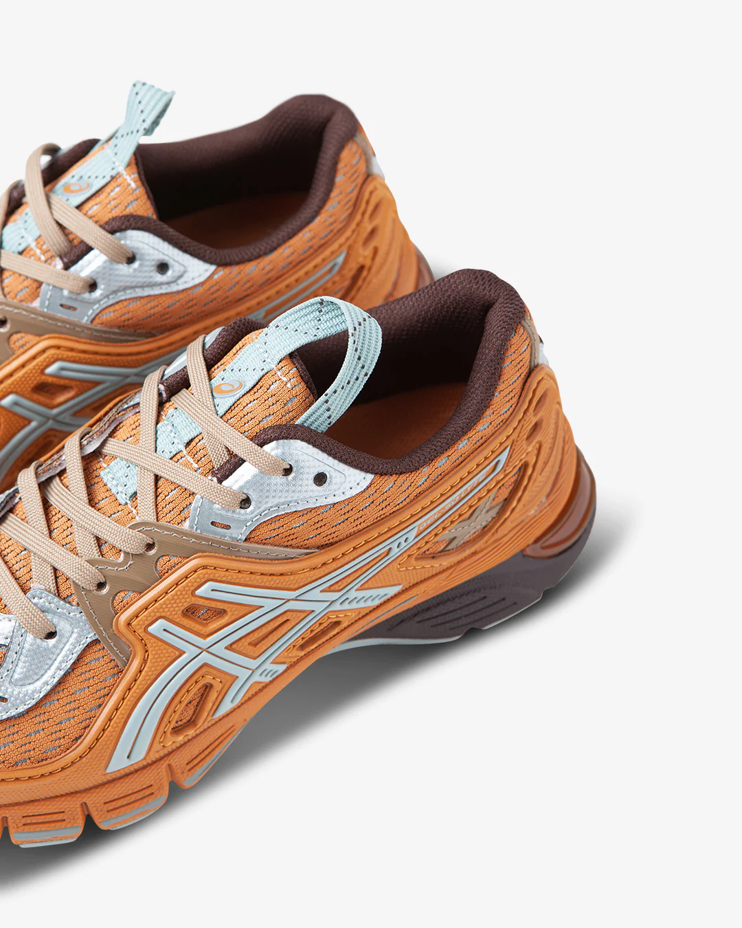 Asics UB12-S Gel-SD-Lyte Dolphin Grey/Rust Orange - Image 4
