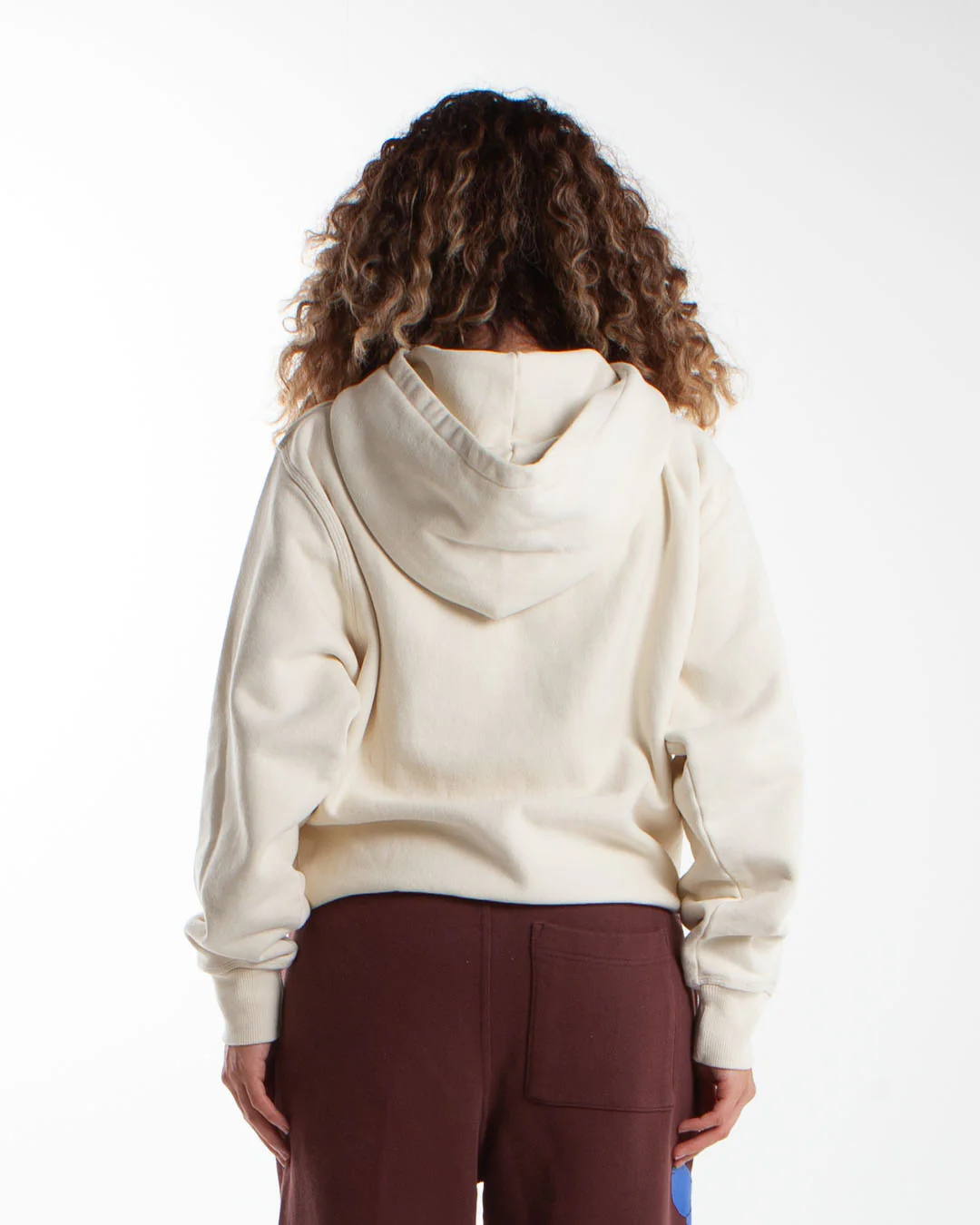 Brain Dead Scrambled Head Hoodie Natural - Image 3