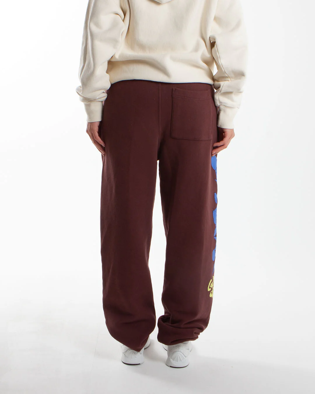 Brain Dead Scrambled Sweatpants Maroon - Image 3