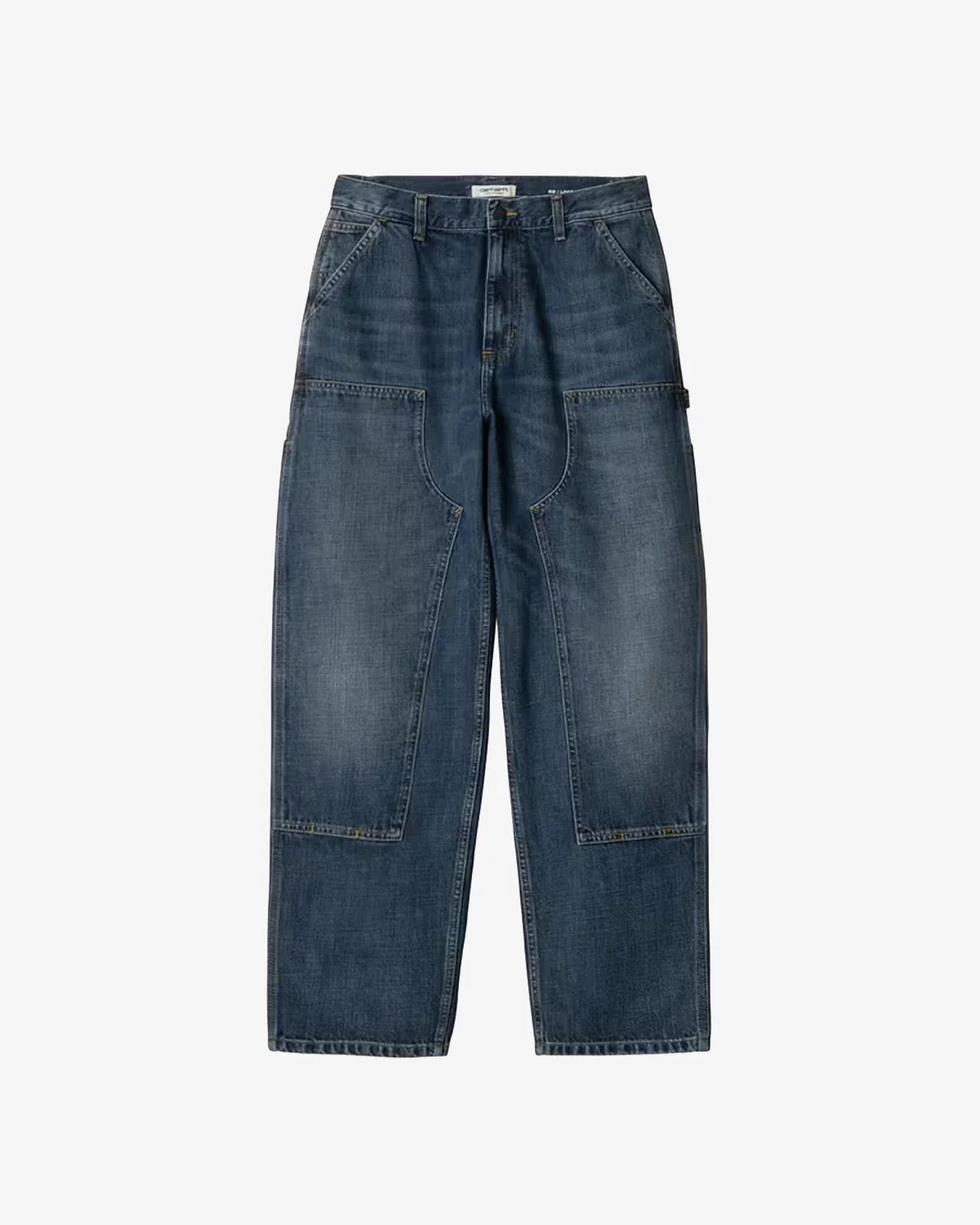 Carhartt WIP W' Brandon Double Knee Pant Blue Washed - Image 6