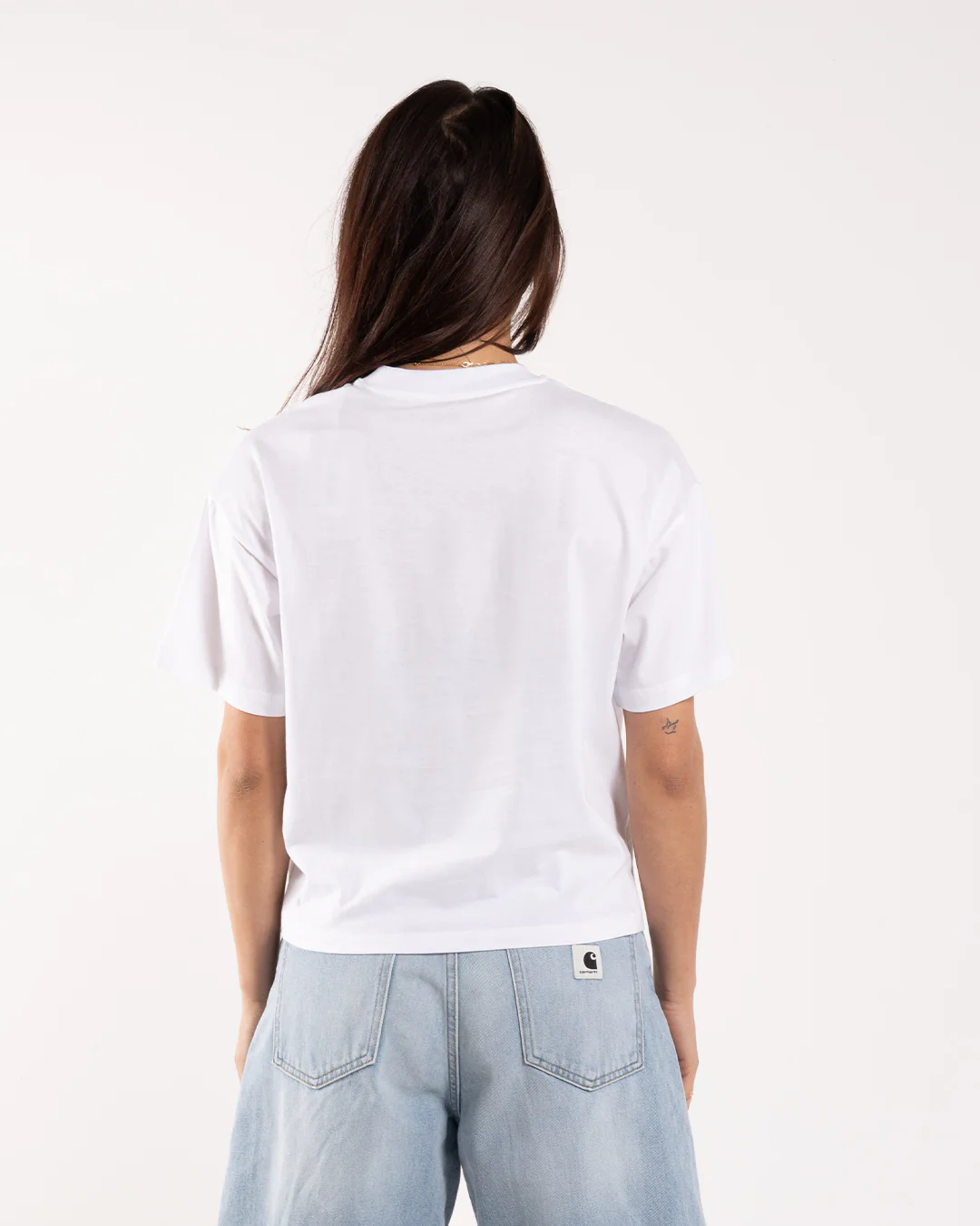 Carhartt WIP W' S/S Cloud Heart T-Shirt White - Image 3