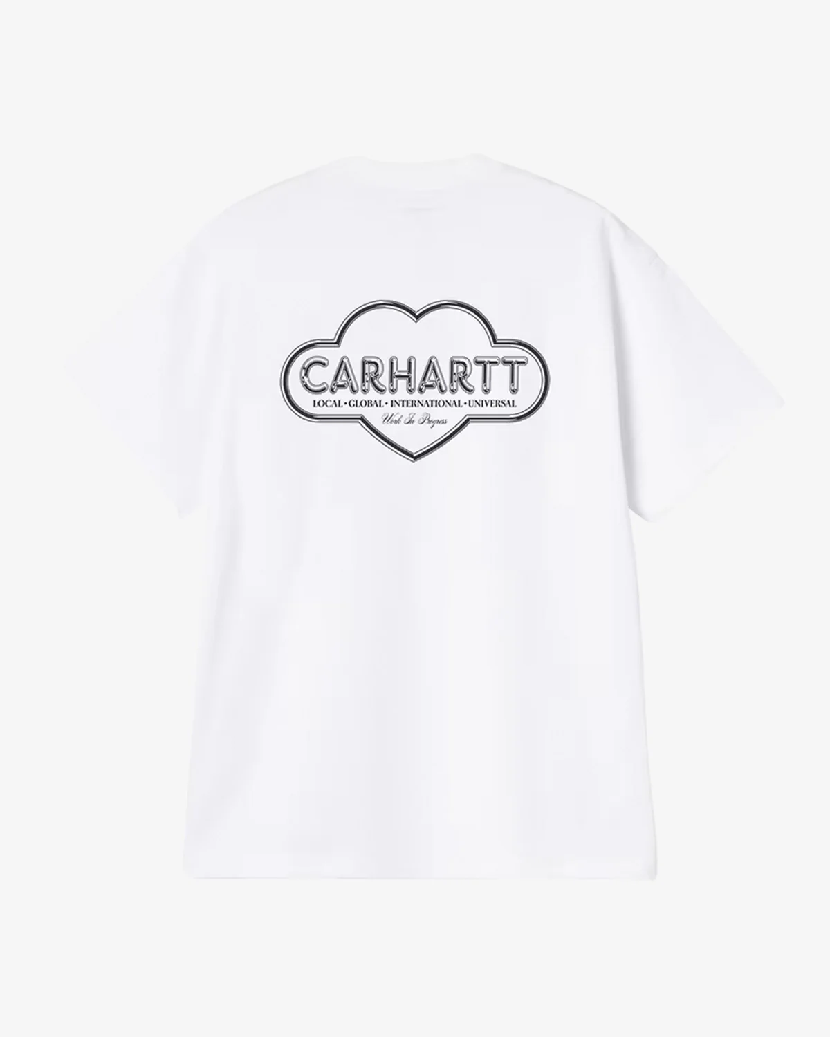 Carhartt WIP W' S/S Cloud Heart T-Shirt White - Image 6