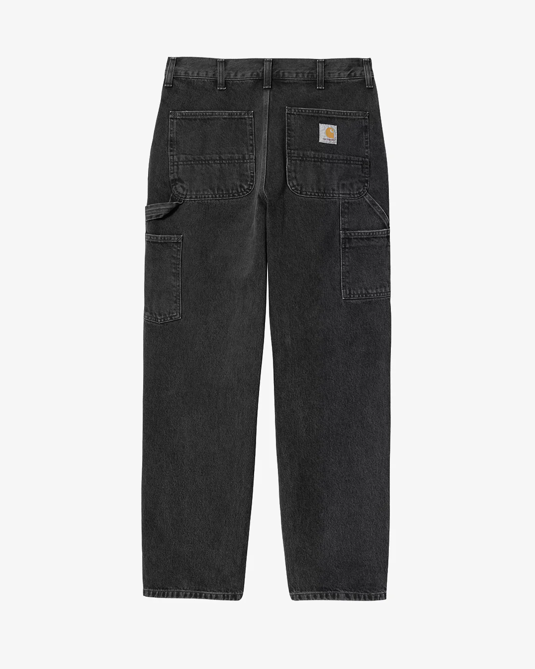 Carhartt WIP Single Knee Pant Black Stone Washed - Image 5