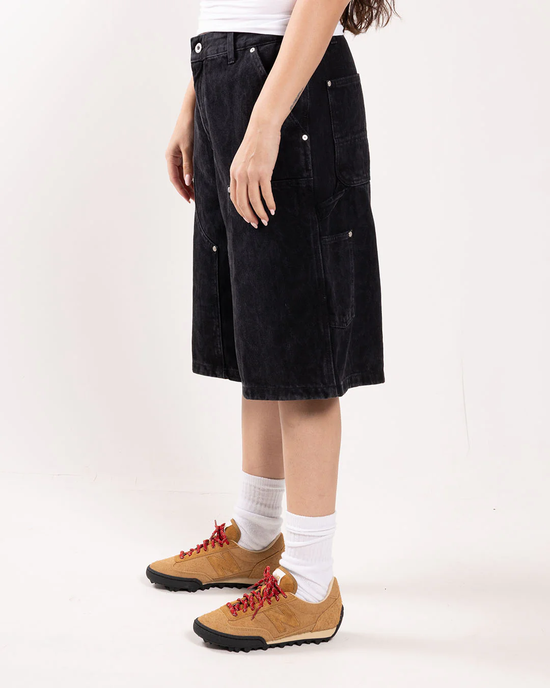 Carhartt WIP W' Snake Nixon Double Knee Short Snake Camo - Image 2