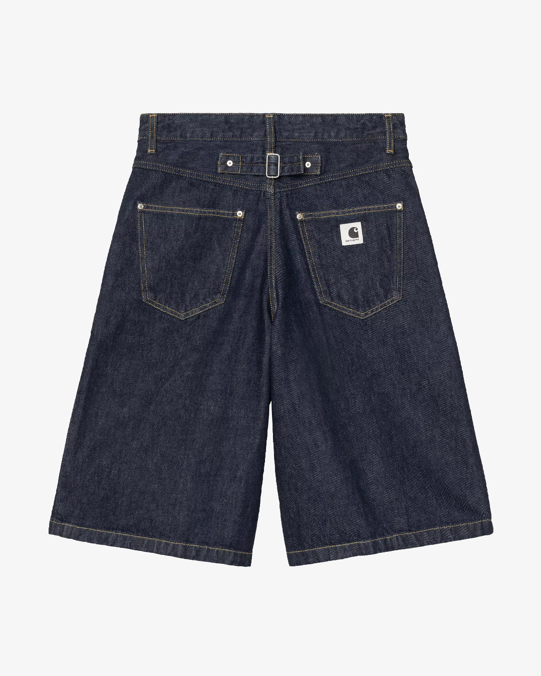 Carhartt WIP W' Belmont Short Blue Rinsed - Image 6