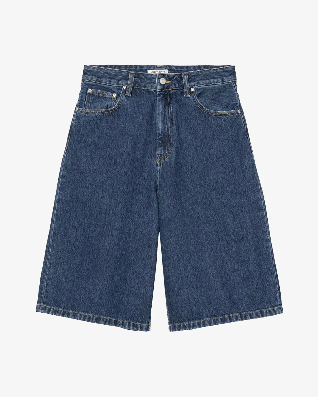 Carhartt WIP W' Belmont Short Blue Stone Washed - Image 4