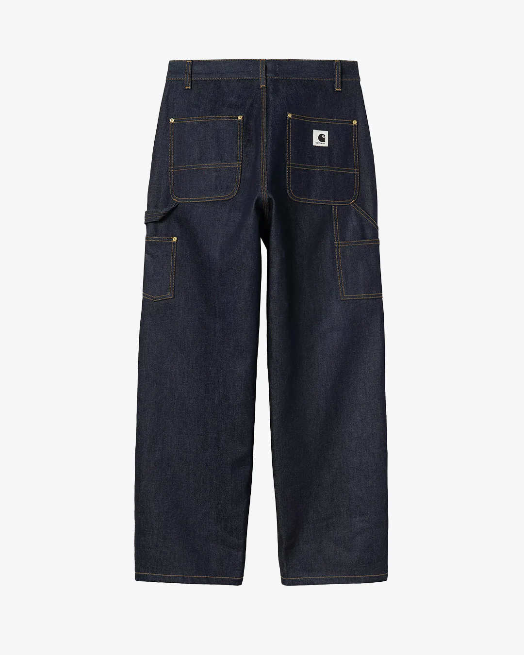 Carhartt WIP W' Brandon Double Knee Pant Blue Rigid - Image 6