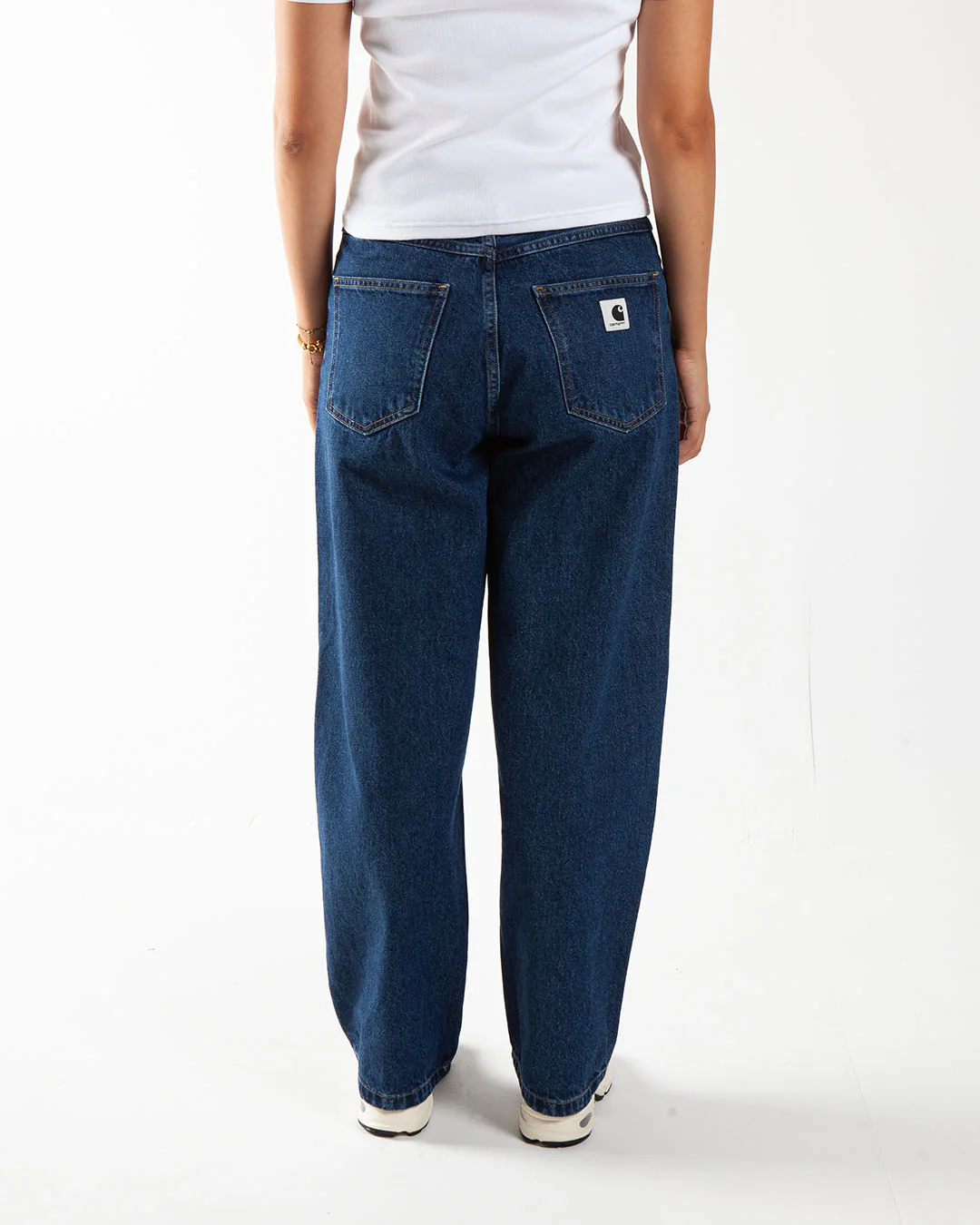 Carhartt WIP W' Brandon Pant Blue Stone Washed - Image 3