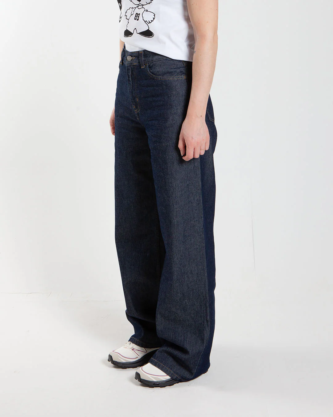 Carhartt WIP W' Jane Pant Blue Rinsed - Image 2
