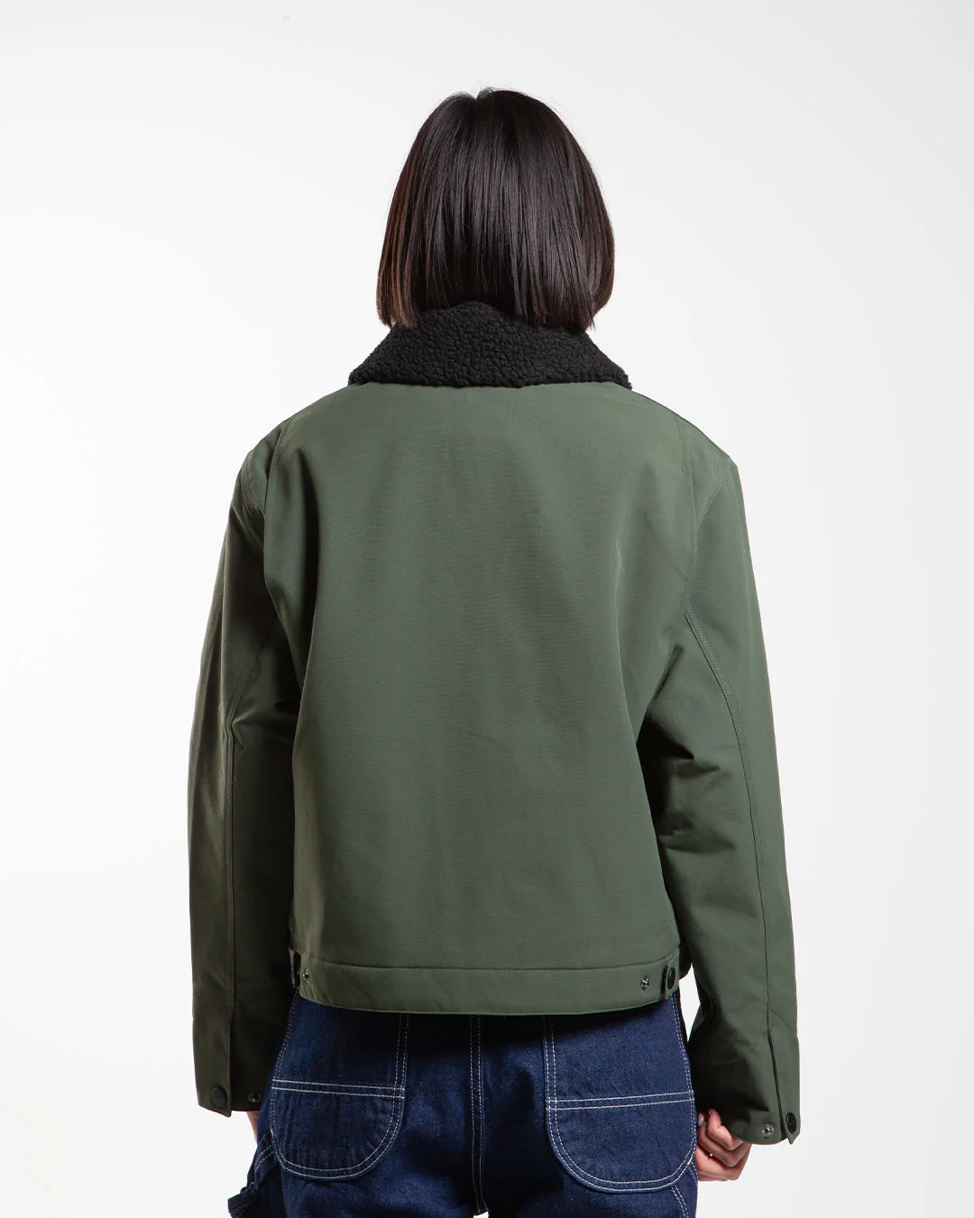 Carhartt WIP W' Newkirk Jacket Opuntia/Wild Dog Print - Image 3