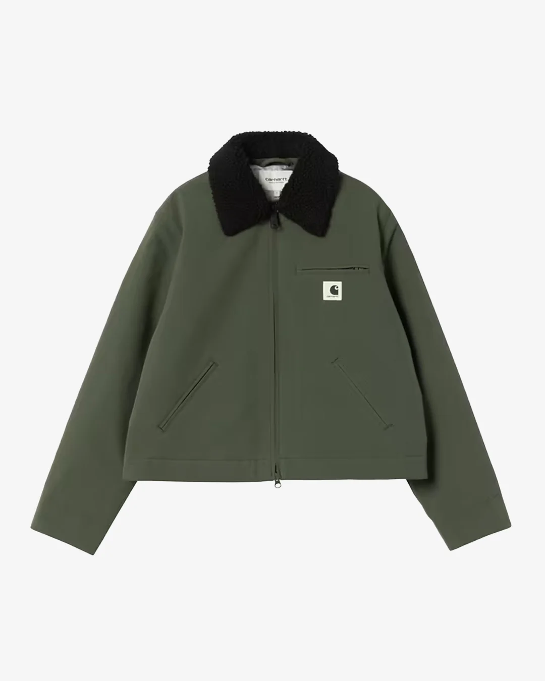 Carhartt WIP W' Newkirk Jacket Opuntia/Wild Dog Print - Image 4