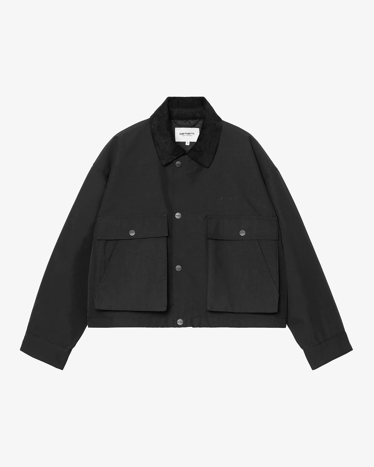 Carhartt WIP W' Prescott Jacket Black - Image 3