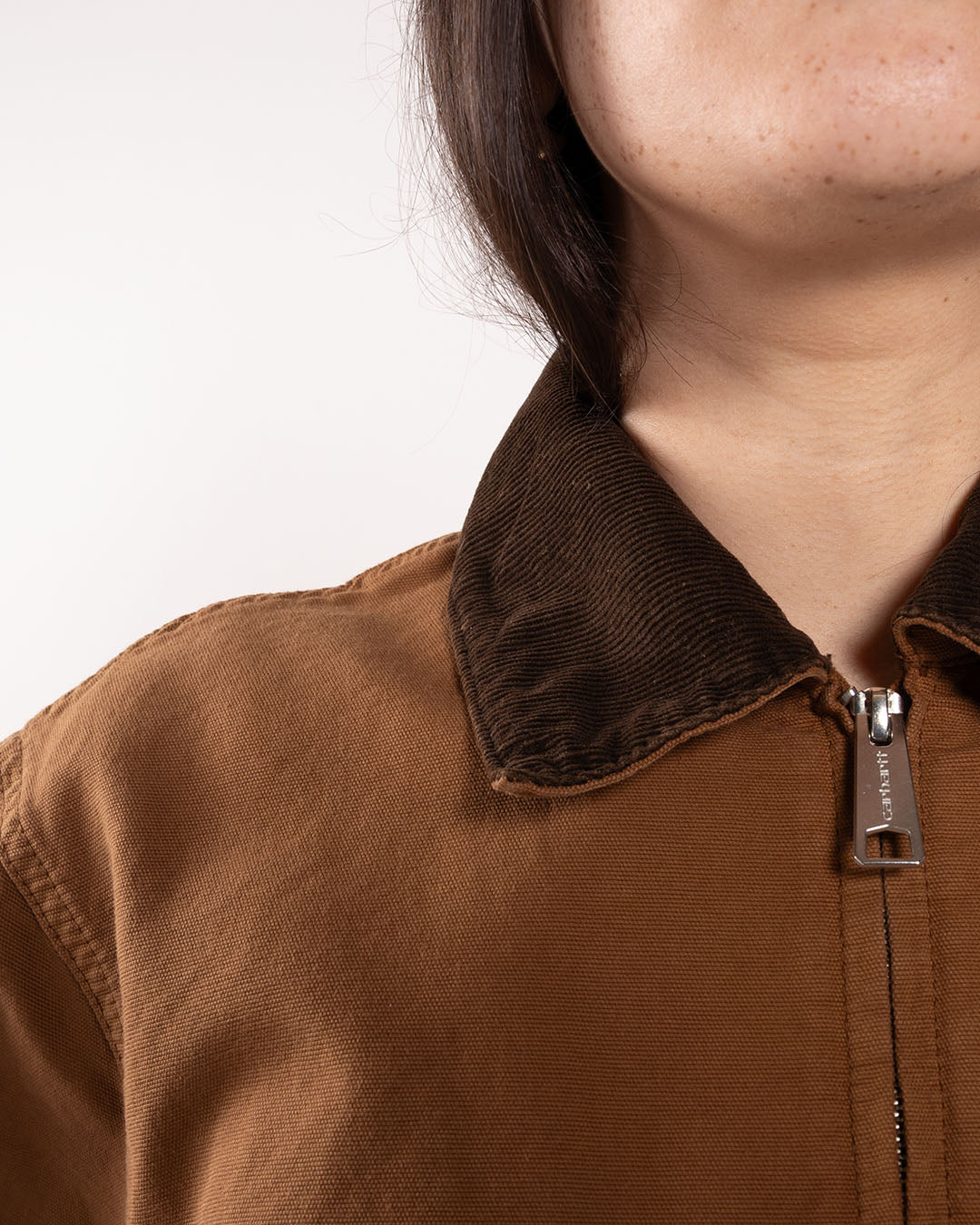 Carhartt WIP W' Prescott Jacket Hamilton Brown/Tobacco - Image 3