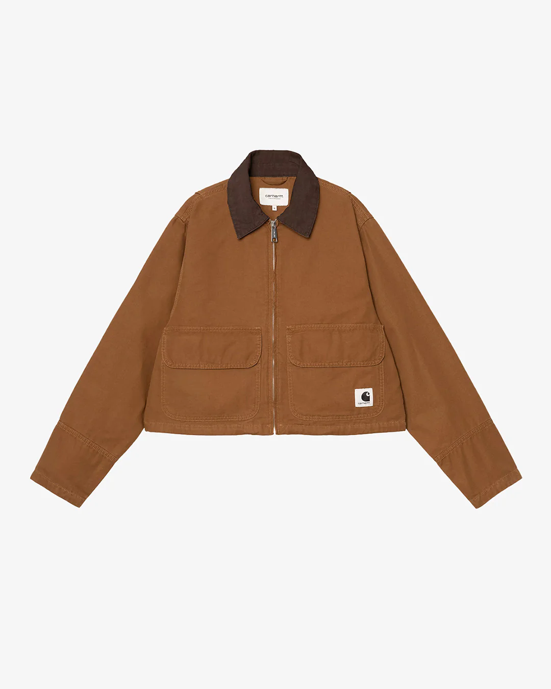 Carhartt WIP W' Prescott Jacket Hamilton Brown/Tobacco - Image 4